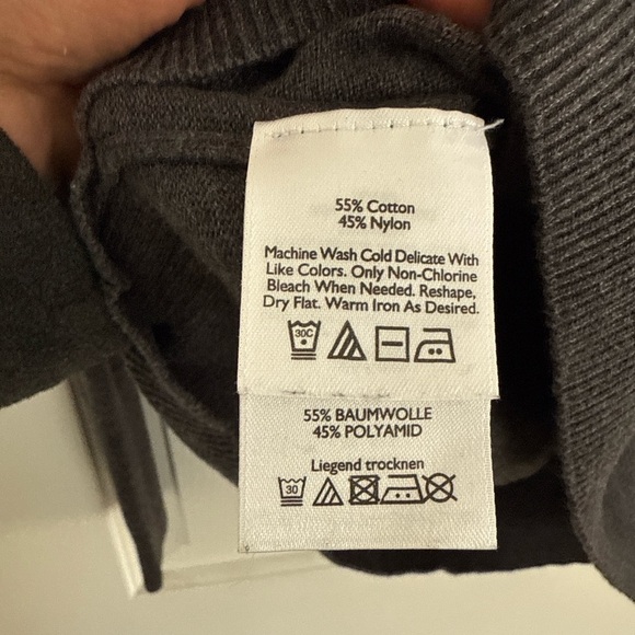 Eddie Bauer Long Sleeve Henley Sweater – Women’s Small – Gray - Picture 9 of 10